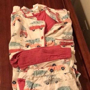 Flannel Christmas pajama set